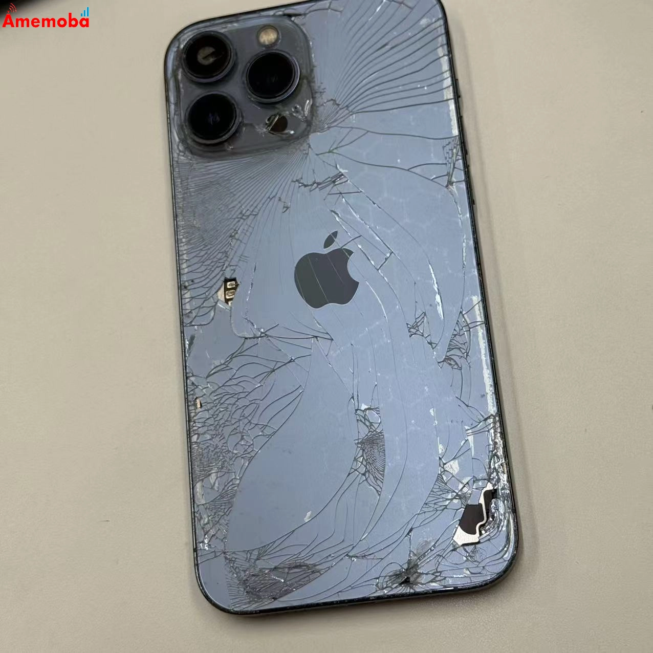 iPhone13 Pro Max 128GB シエラブルー MLJ73J/A AU版SIMフリー ジャンク品