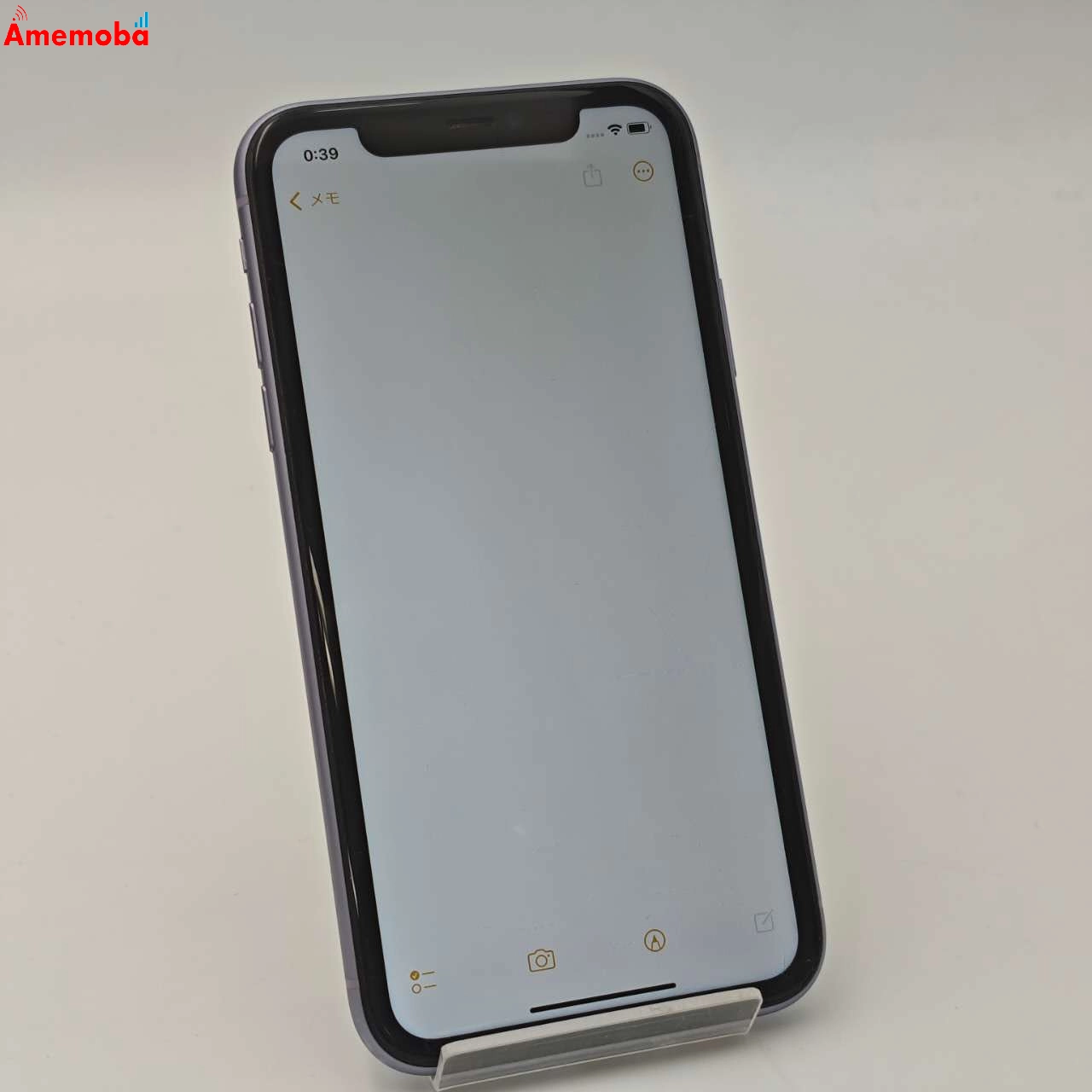 iPhone11 256GB パープル MWMC2J/A Apple版SIMフリー 訳あり品