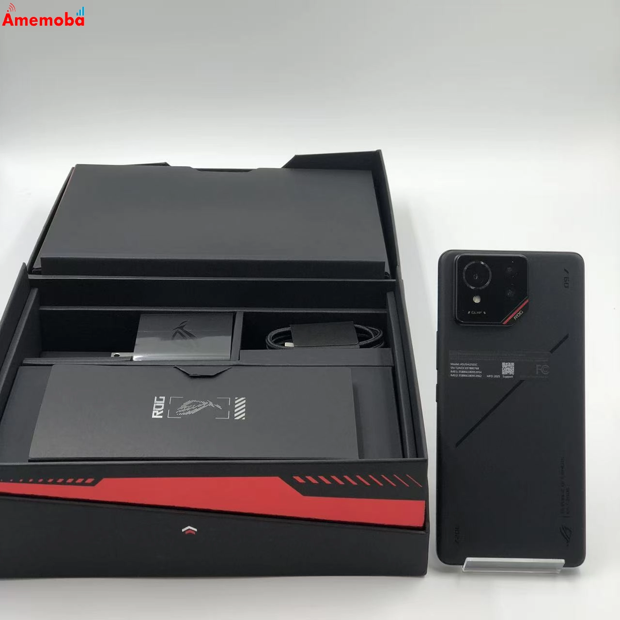 ROG Phone 9 Pro 16GB/512GB ファントムブラック ROG9PRO-BK16R512 楽天モバイル版SIMフリー 新品同様