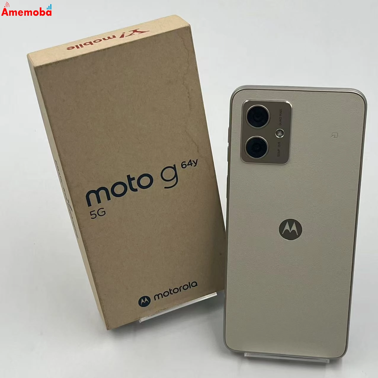 moto g64 5G 128GB バニラクリーム XT2431-2 Y!mobile版SIMフリー 美品