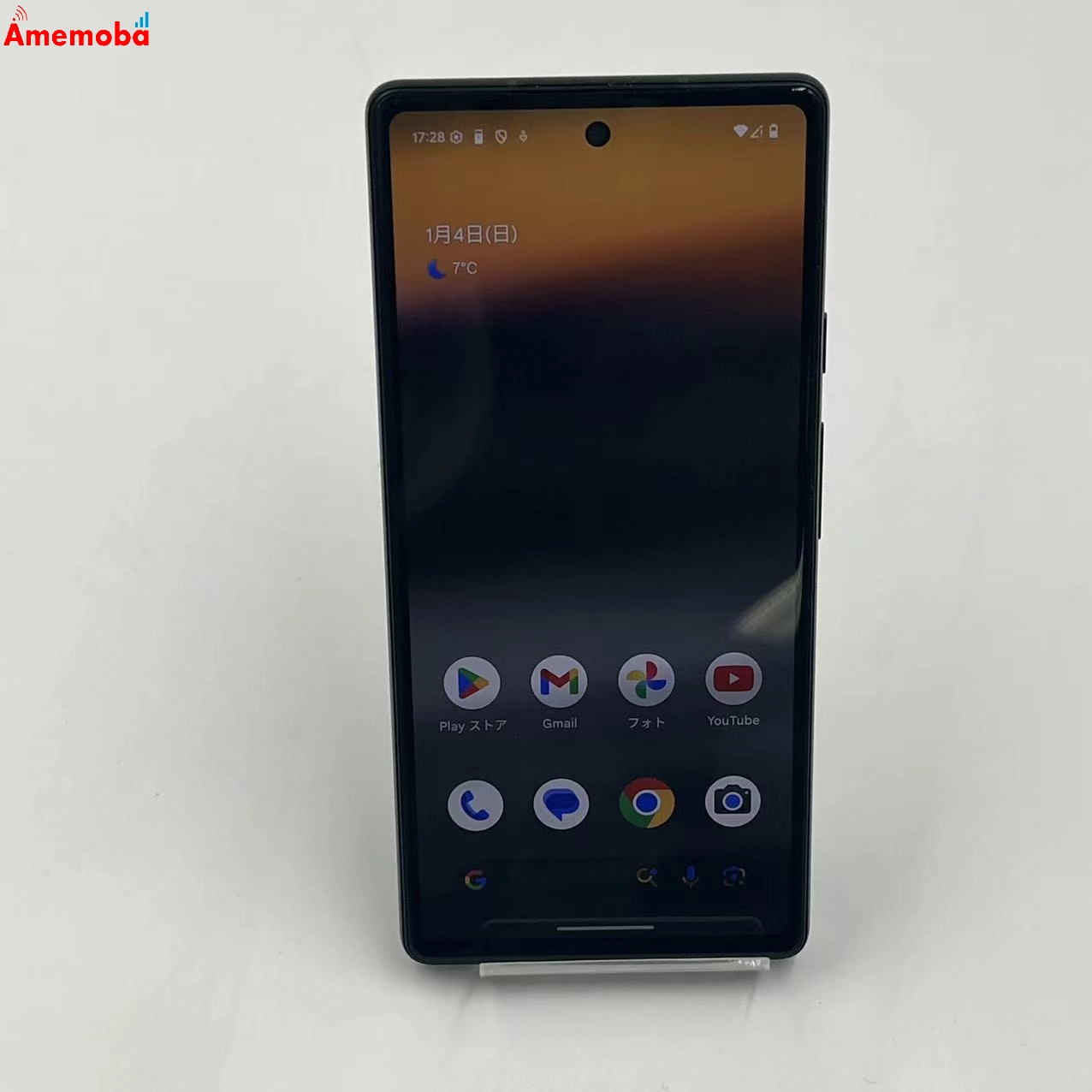 Google Pixel 6a 128GB Charcoal GB17L AU版SIMフリー 極美品