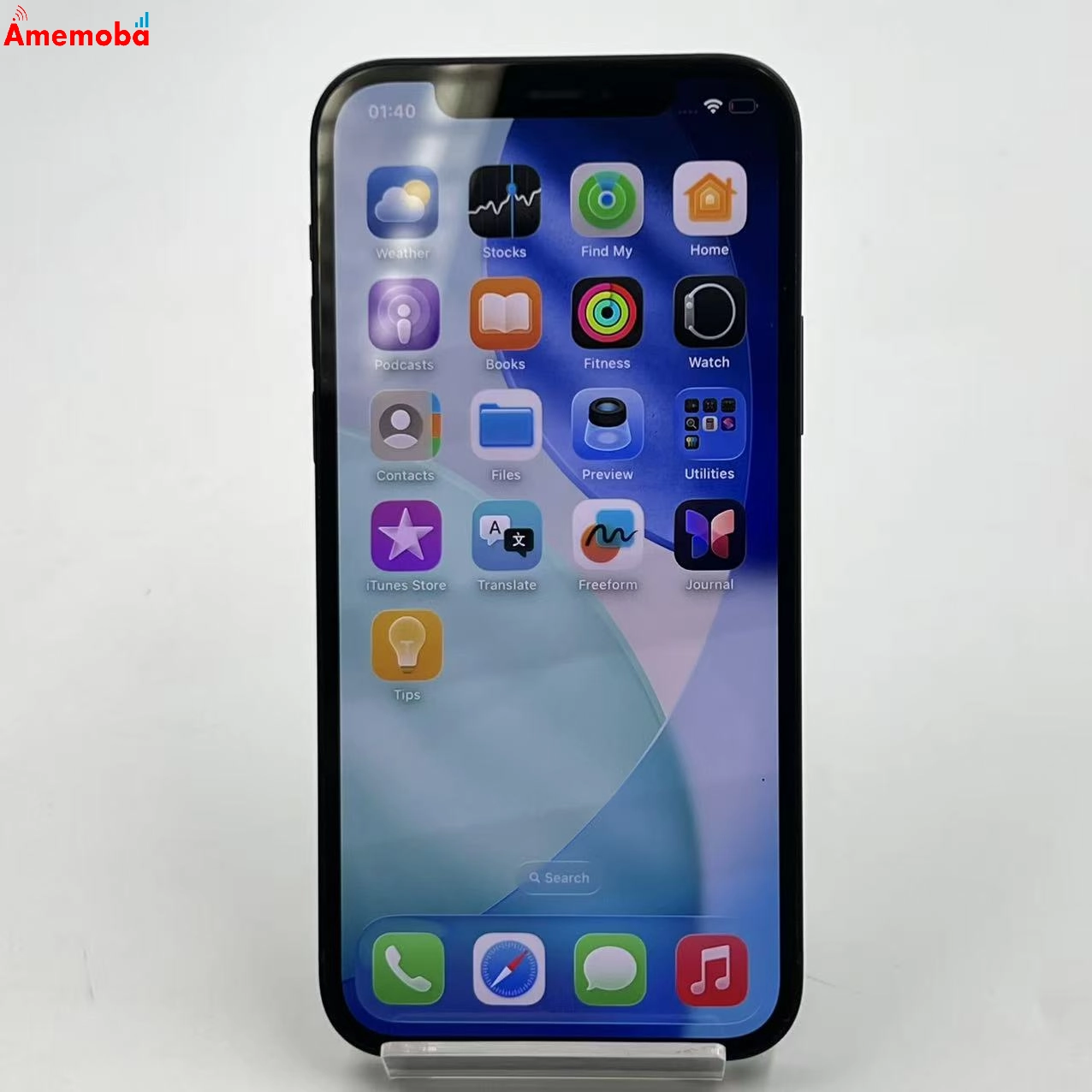 iPhone12 256GB ブラック MGJ03J/A AU版SIMフリー ジャンク品 au