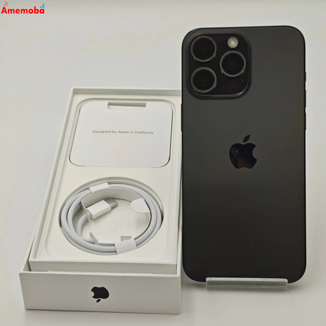 iPhone15 Pro Max 256GB ブラックチタニウム MU6P3J/A Apple版SIMフリー 美品
