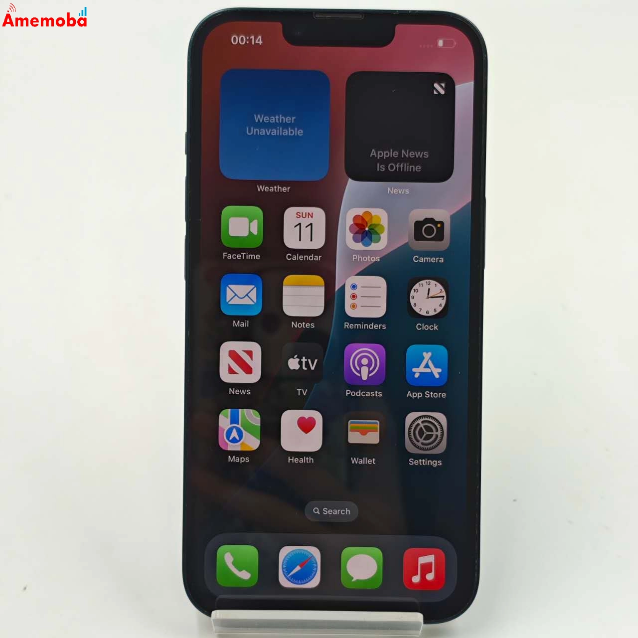 iPhone14 128GB ミッドナイト MPUD3J/A Apple版SIMフリー