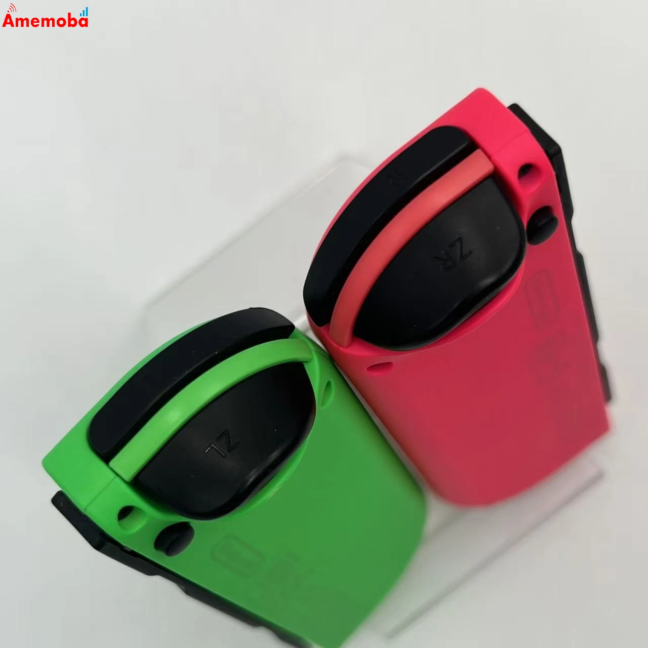 Joy-Con(L) ネオングリーン/(R) ネオンピンク（ジョイコン） ＊ HAC-A-FSSKA 極美品