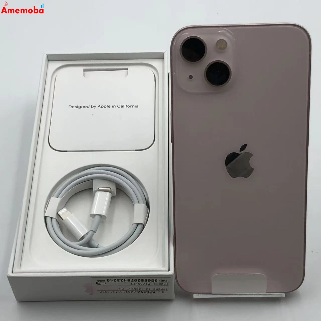 iPhone13 128GB ピンク NLNE3J/A Apple版SIMフリー 交換新品