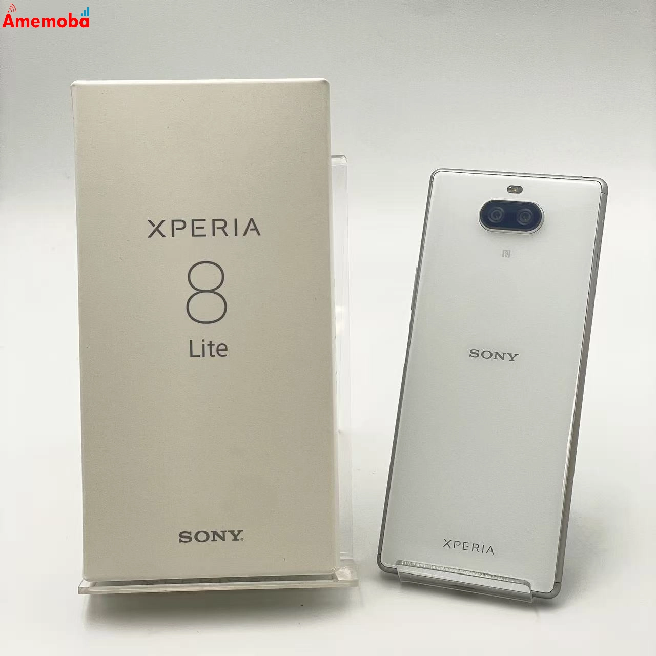 Xperia 8 Lite 64GB ホワイト J3273 ストア版SIMフリー 美品