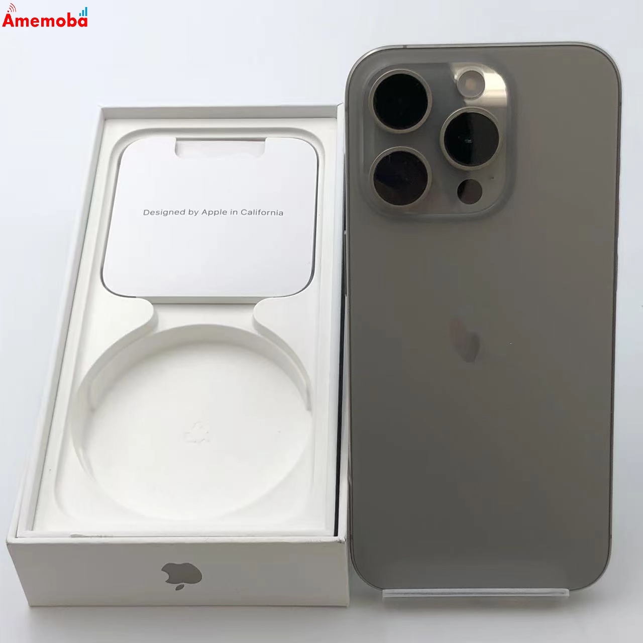 iPhone15 Pro 128GB ナチュラルチタニウム MTU93J/A Apple版SIMフリー 新品同様