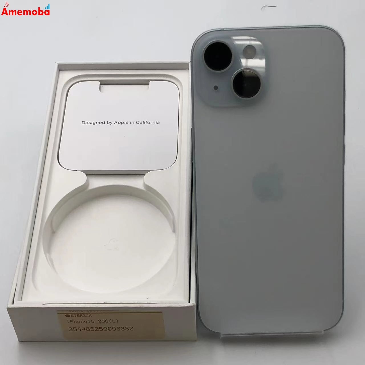 iPhone15 256GB ブルー MTMR3J/A AU版SIMフリー 極美品