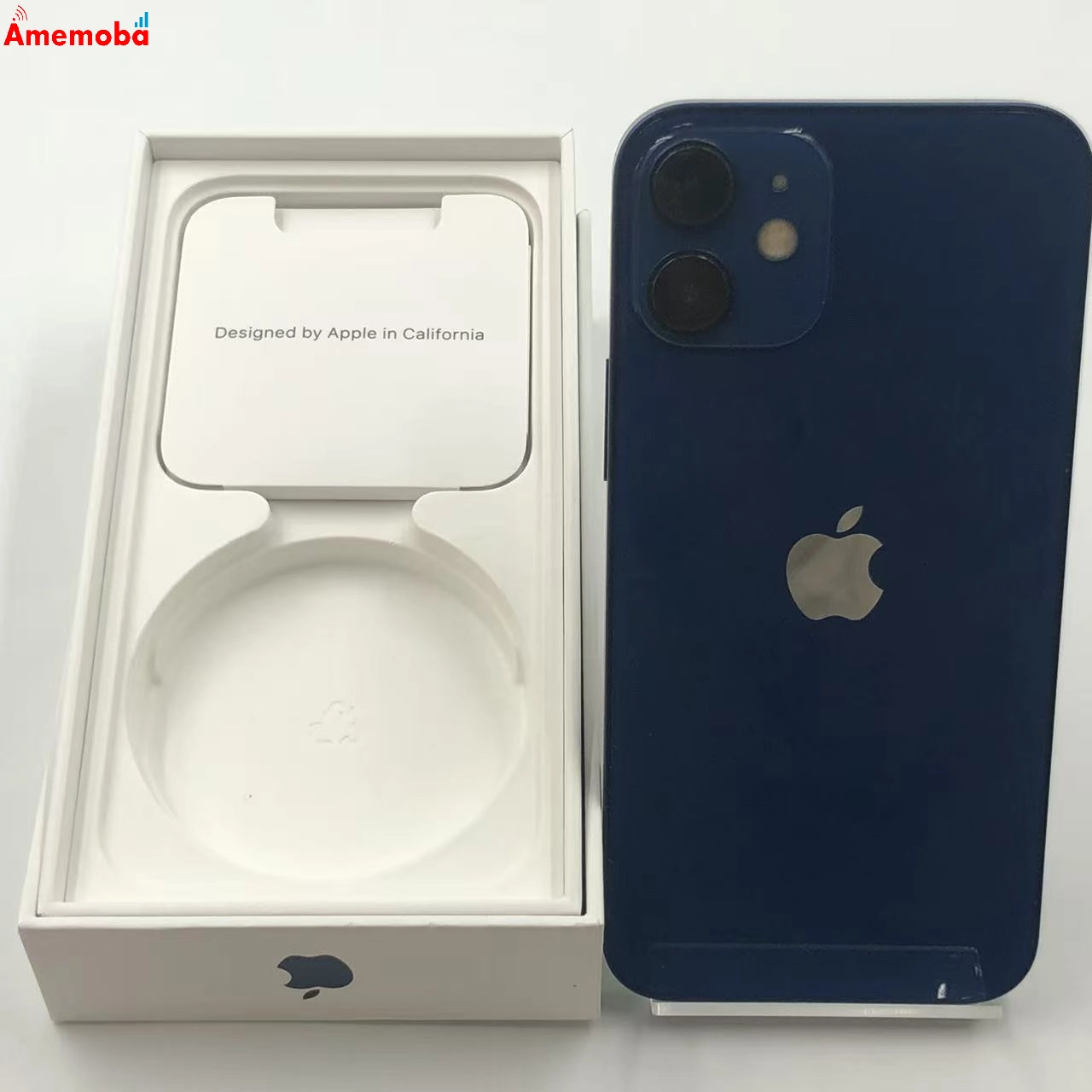 iPhone12 mini 64GB ブルー MGAP3J/A docomo版SIMフリー 訳あり品