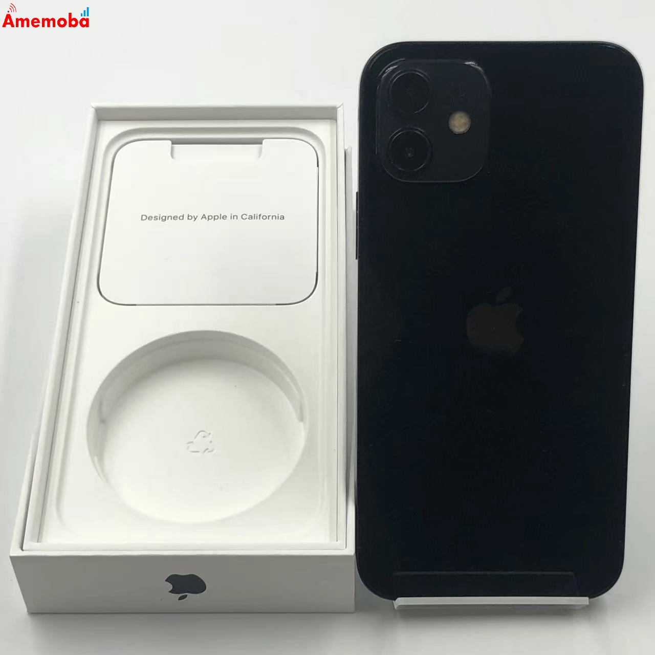 iPhone12 64GB ブラック MGHN3J/A AU版SIMフリー 訳あり品 au