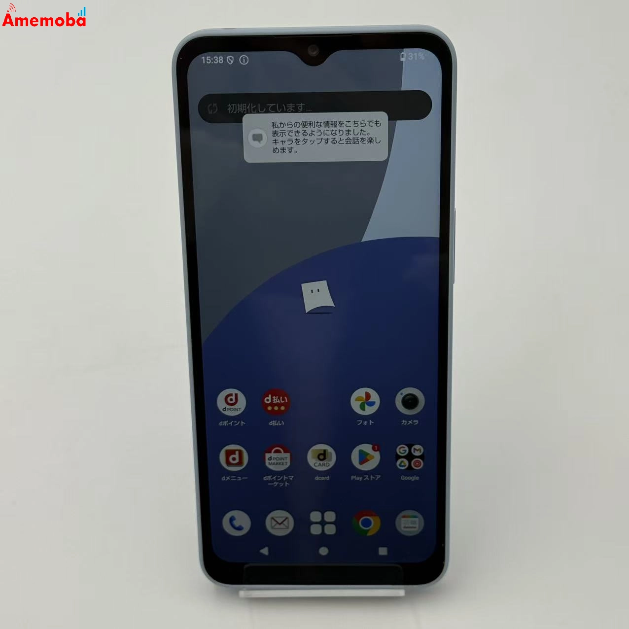 AQUOS wish4 4GB/64GB ブルー SH-52E docomo版SIMフリー 極美品