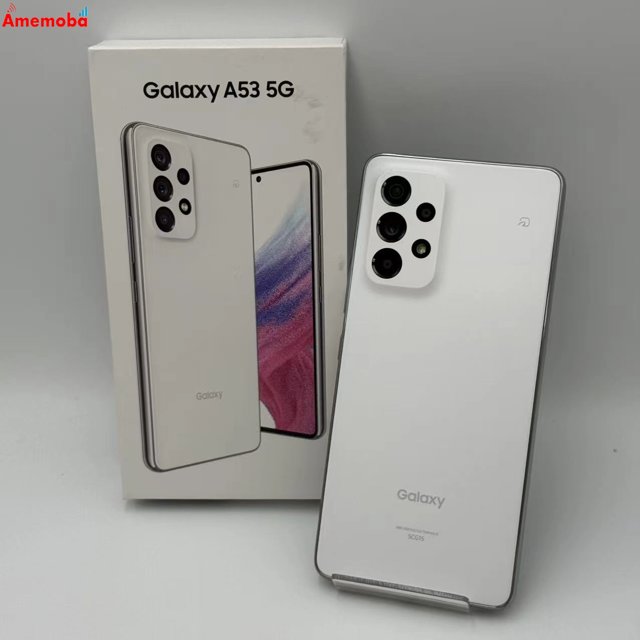 Galaxy A53 5G 128GB オーサムホワイト SCG15 AU版SIMフリー 美品