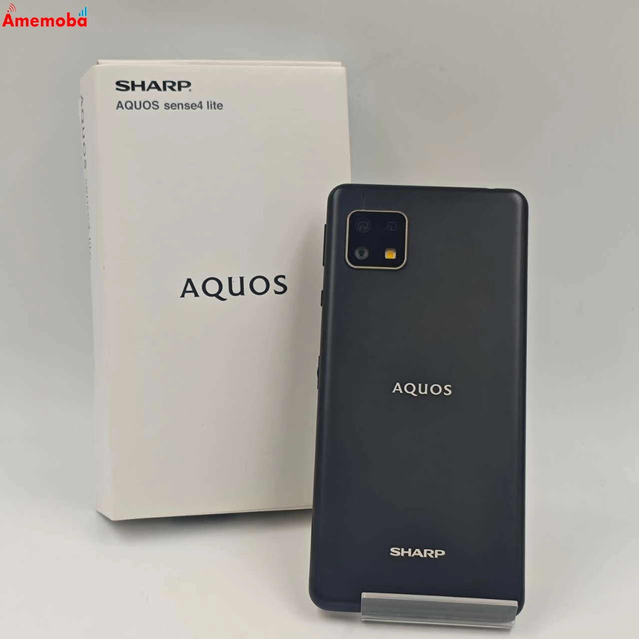 AQUOS sense4 lite 64GB ブラック SH-RM15楽天モバイル版SIMフリー 美品