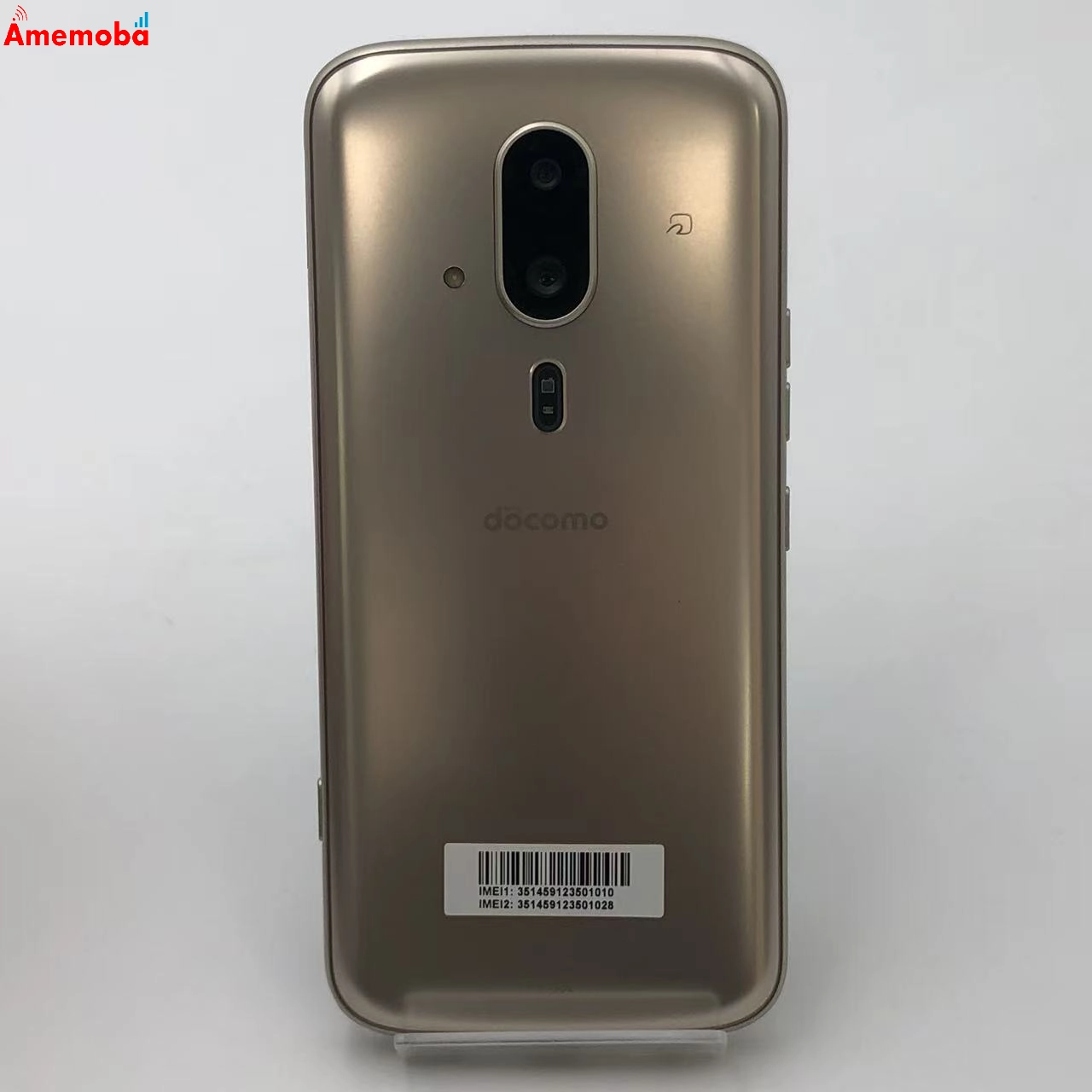 らくらくスマートフォン 128GB ゴールド F-53E docomo 新品同様 ピンク