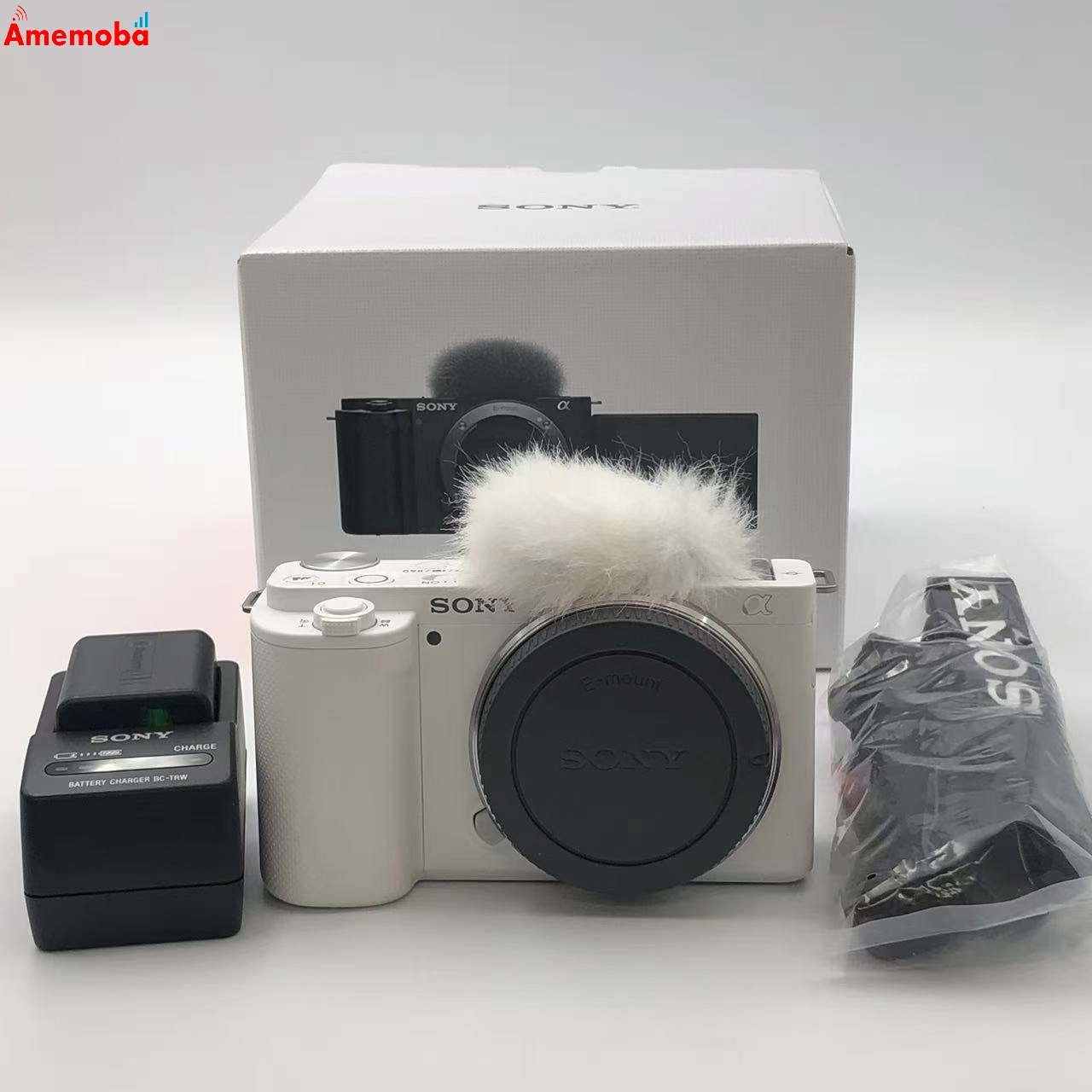 SONY VLOGCAM ZV-E10 ボディ ホワイト 新品同様