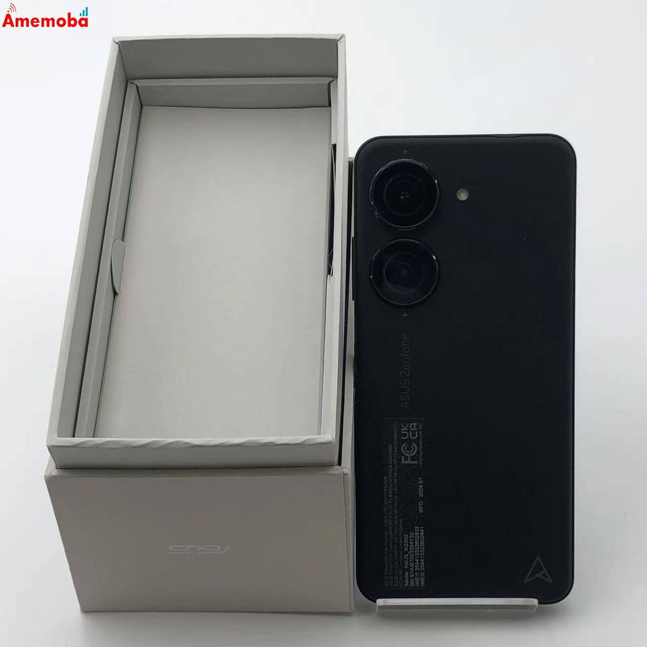 Zenfone 10 16GB 512GB ミッドナイトブラック AI2302 SIMフリー 16GB/512GB