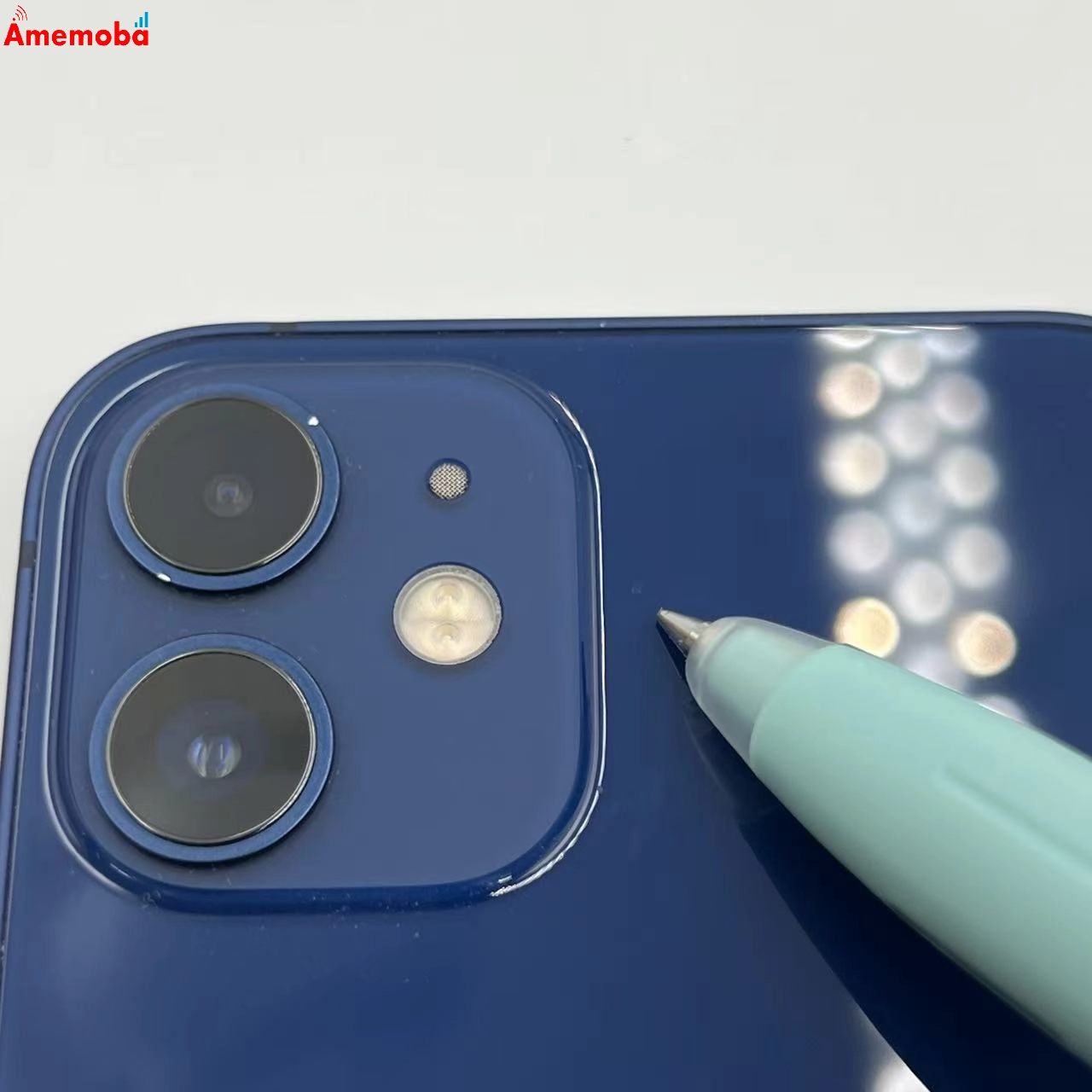 iPhone12 mini 128GB ブルー MGDP3J/A SoftBank版SIMフリー 美品