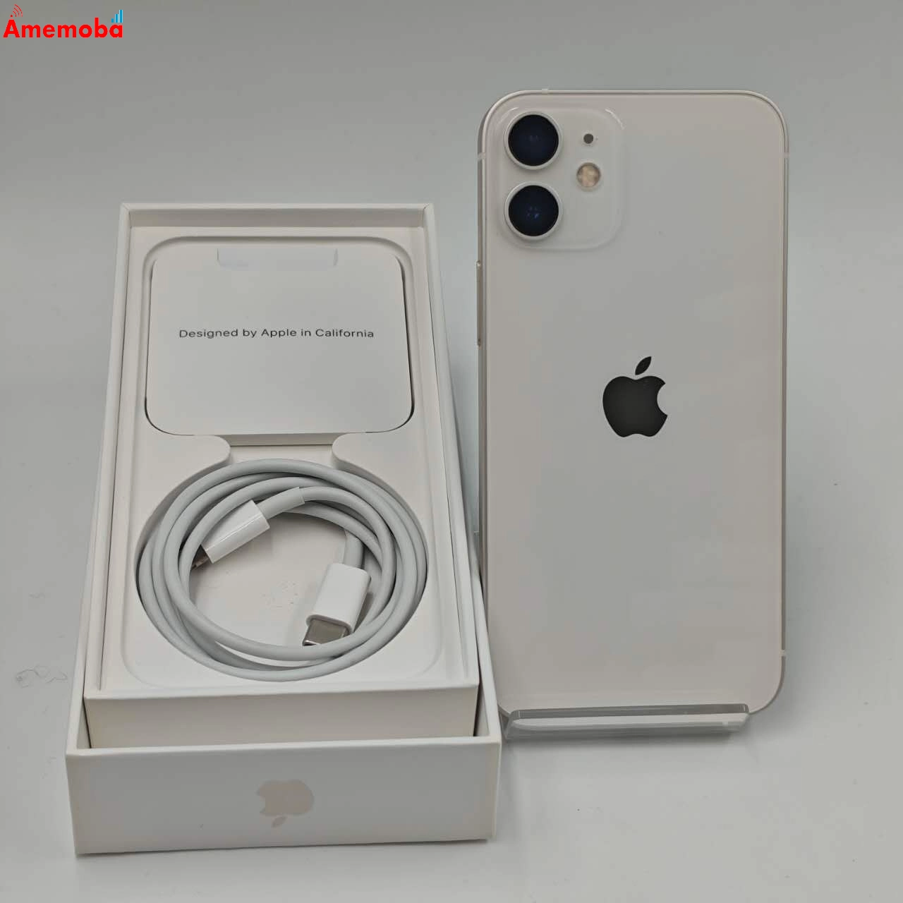 iPhone12 mini 128GB ホワイト MGDM3J/A AU版SIMフリー 極美品 au
