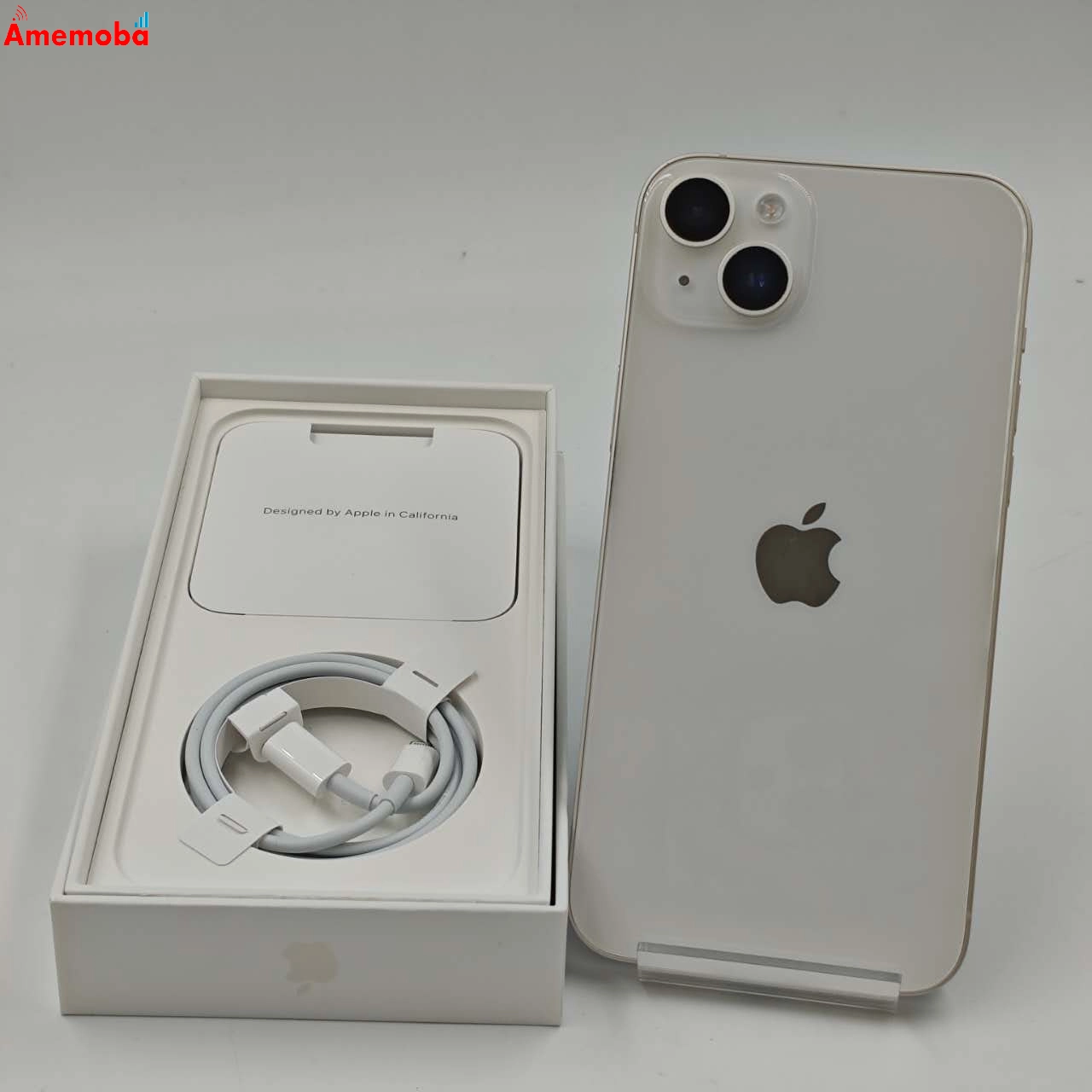 iPhone14 Plus 128GB スターライト MQ4D3J/A 楽天モバイル版SIMフリー 極美品