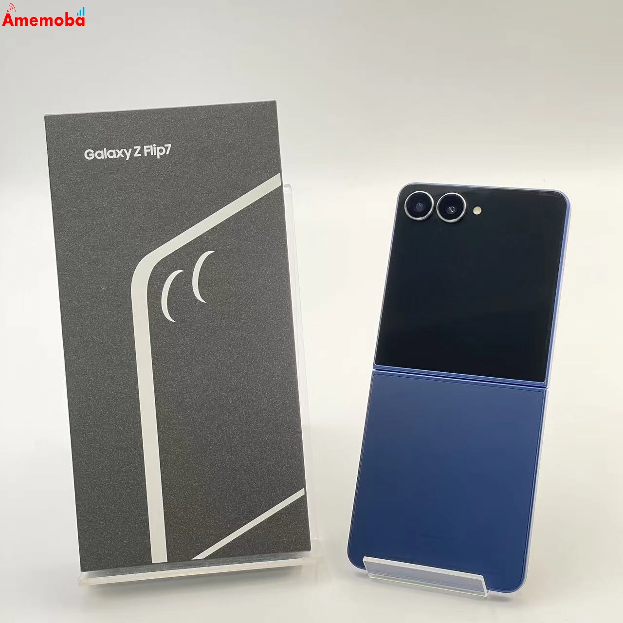 Galaxy Z Flip7 12GB/256GB ブルーシャドウ sm-f766z SoftBank版SIMフリー 新品同様