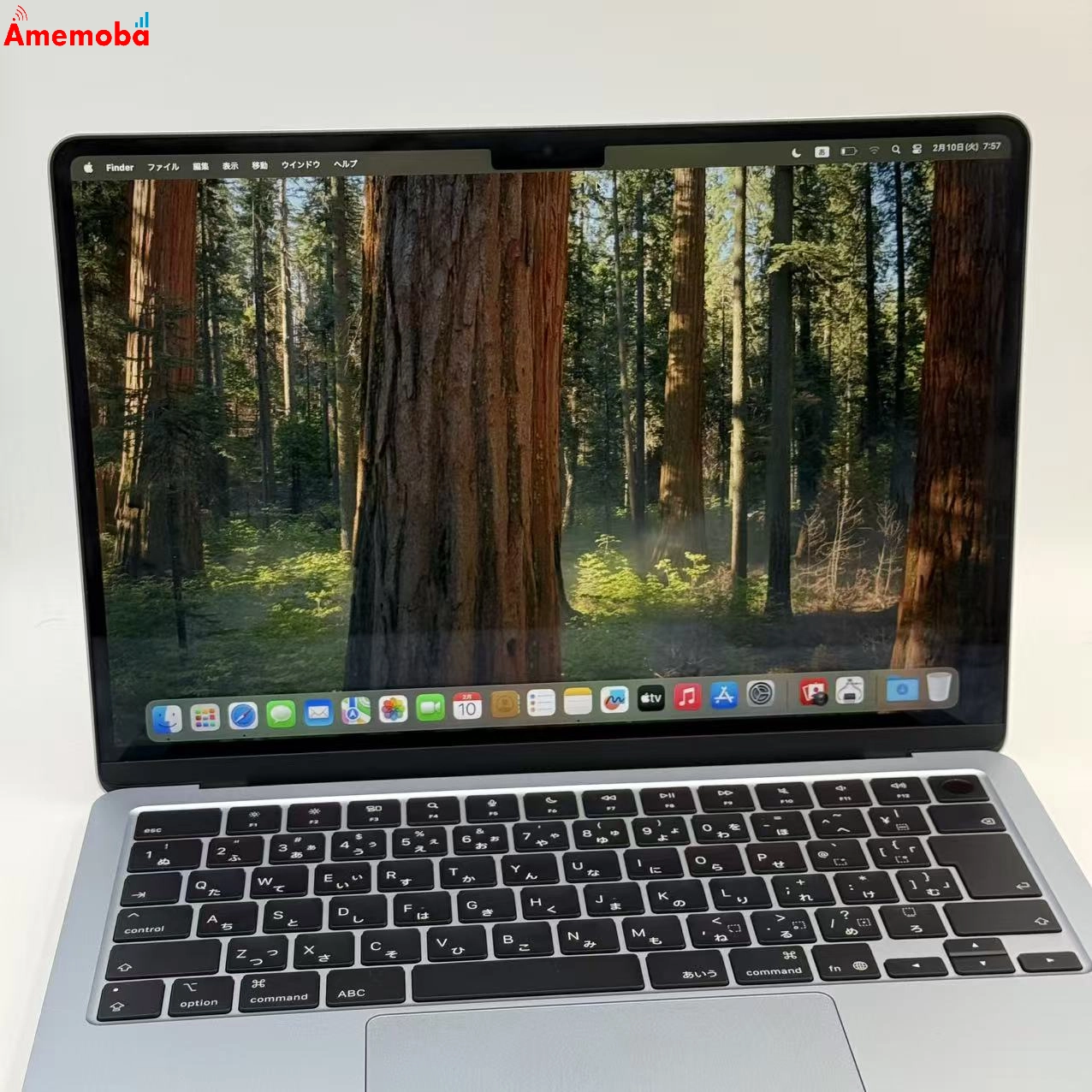 MacBook Air 13インチ Early2025 Apple M4 16GB/256GB スカイブルー MC6T4J/A 新品同様