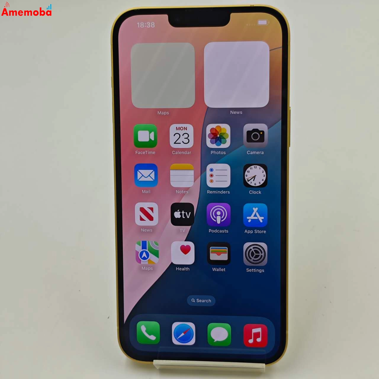 iPhone14 Plus 128GB イエロー MR603J/A Apple版SIMフリー 美品