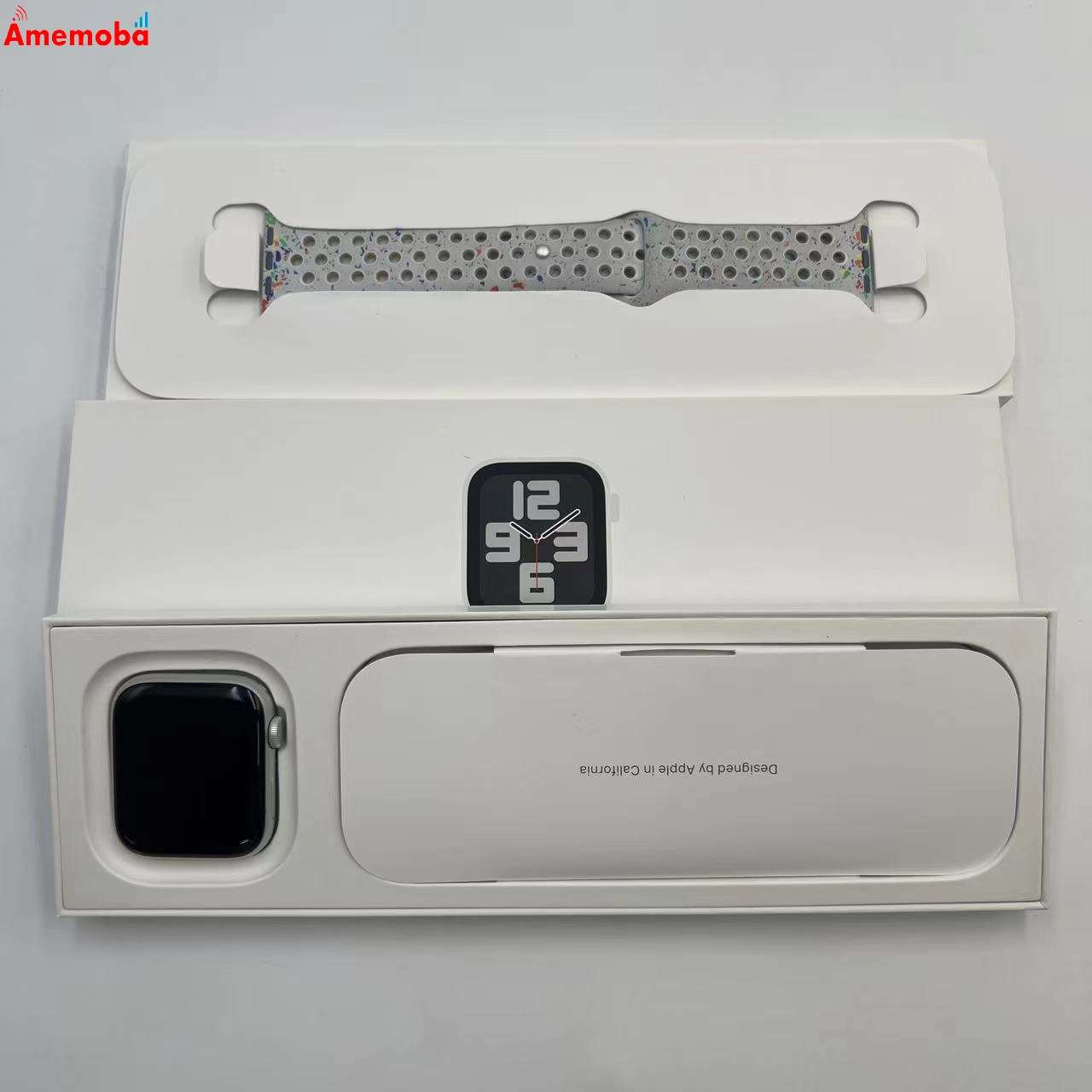 Apple Watch SE 第2世代 44mm GPSモデル 32GB シルバー MRW03J/A 美品