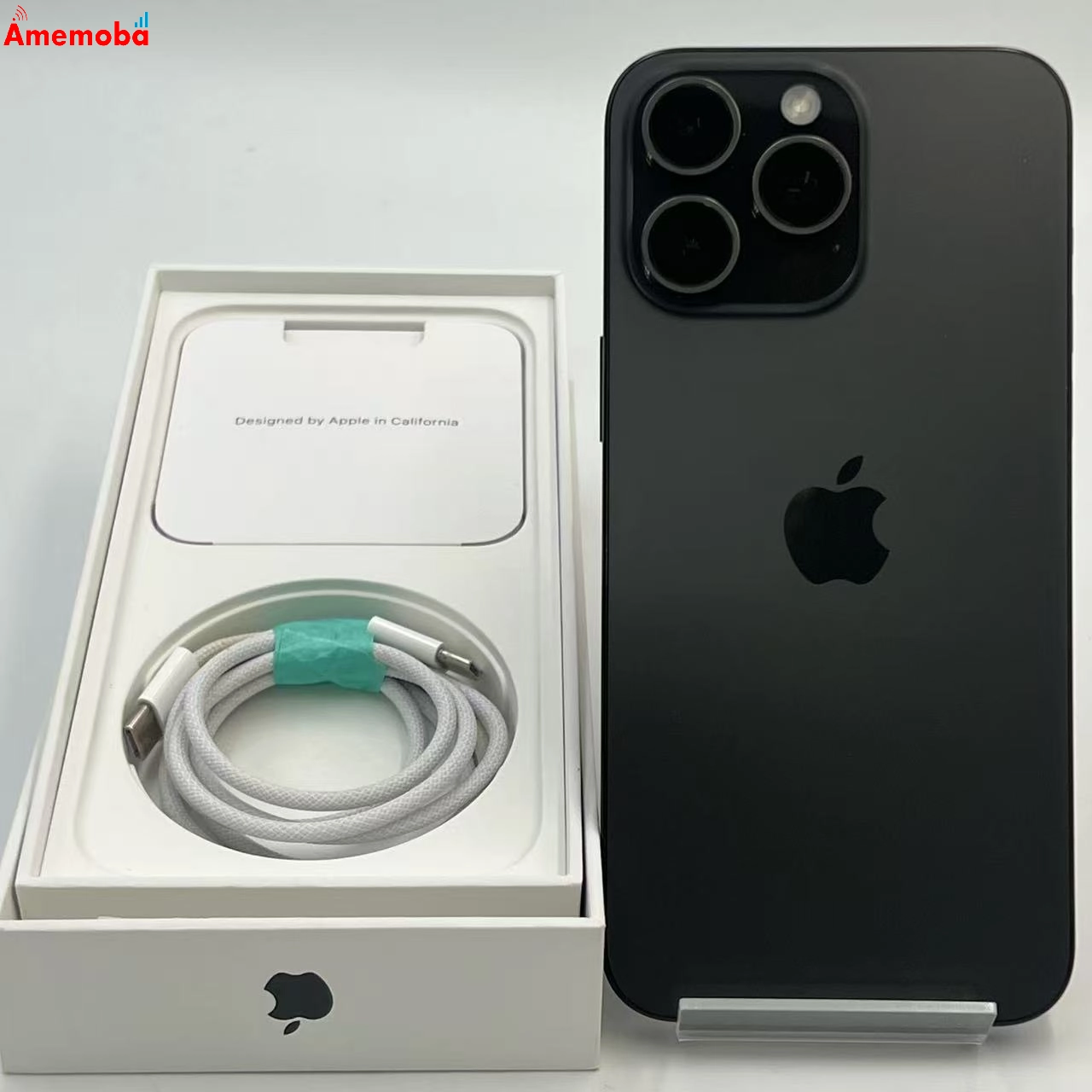 iPhone15 Pro Max 256GB ブラックチタニウム MU6P3J/A SIMフリー 美品
