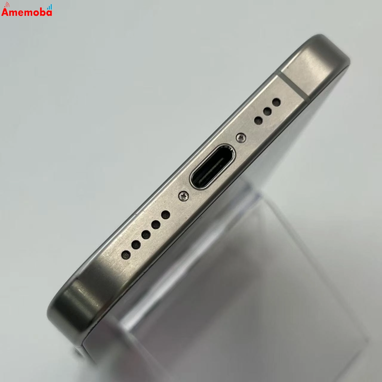 iPhone15 Pro 256GB ホワイトチタニウム MTUD3J/A SoftBank版SIMフリー 美品