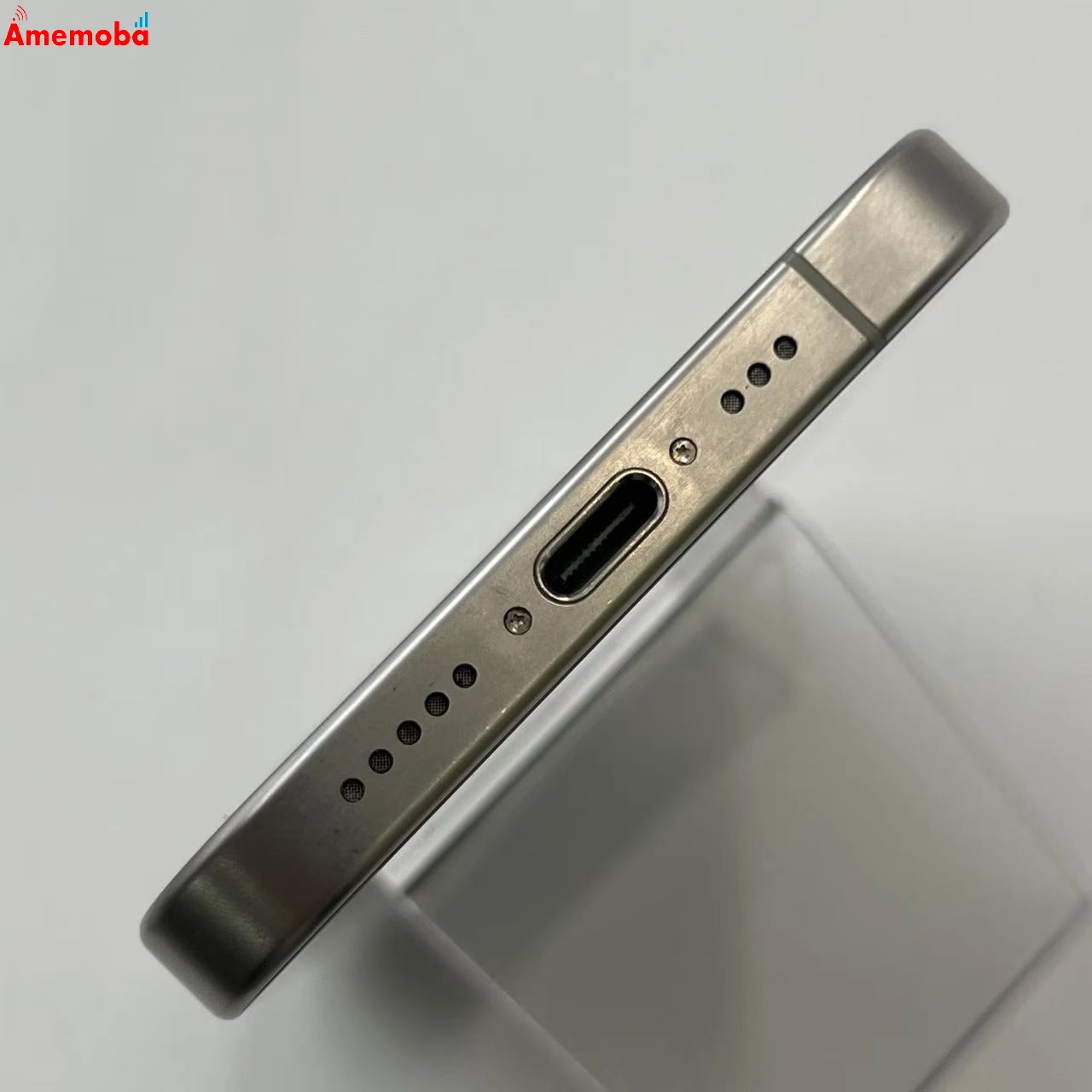 iPhone15 Pro 256GB ホワイトチタニウム MTUD3J/A SoftBank版SIMフリー 美品