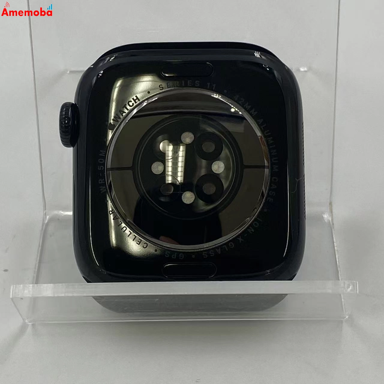 Apple Watch Series11 42mm 64GB ジェットブラック MF834J/A SoftBank版SIMフリー 新品同様