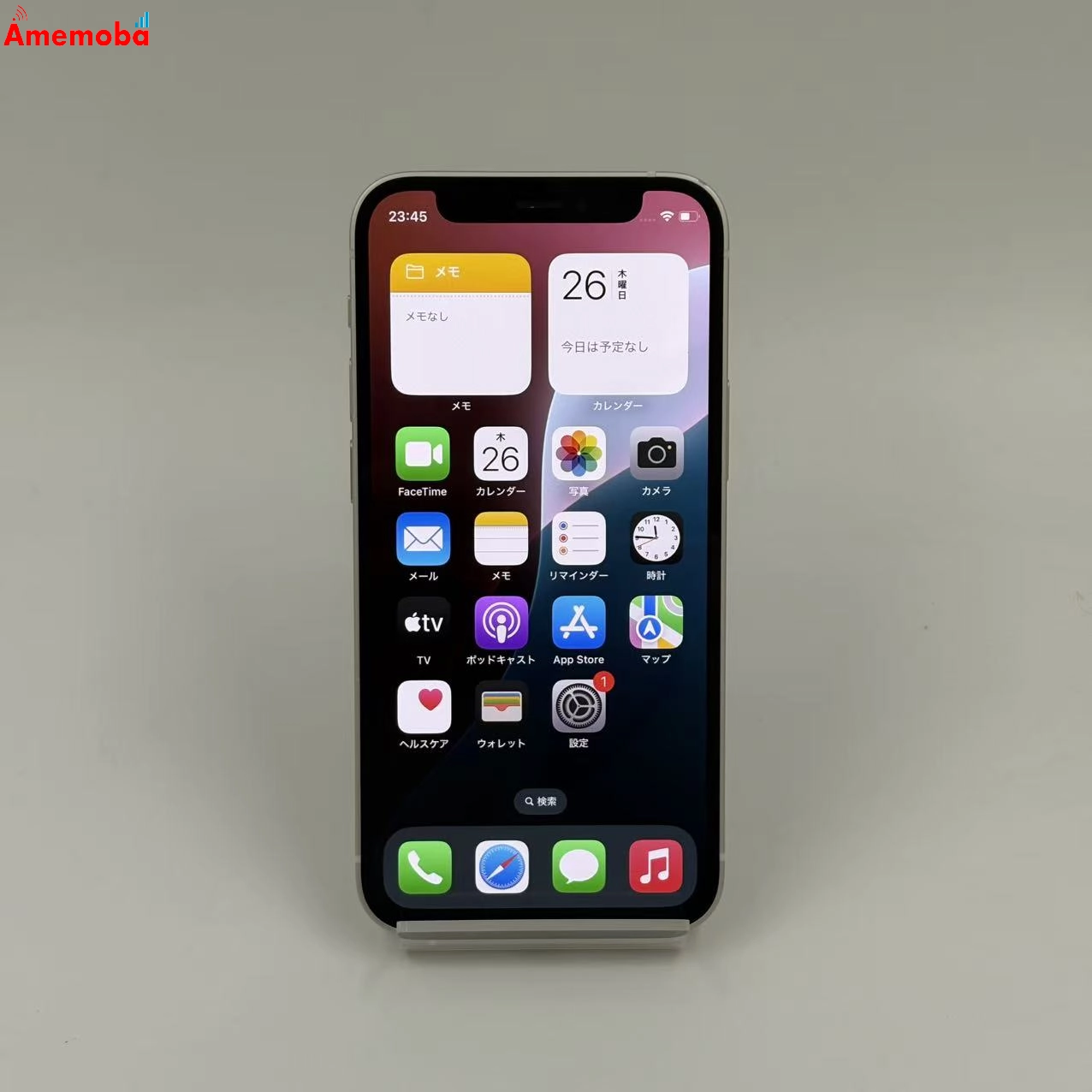 iPhone12 mini 64GB ホワイト MGA63J/A AU版SIMフリー au