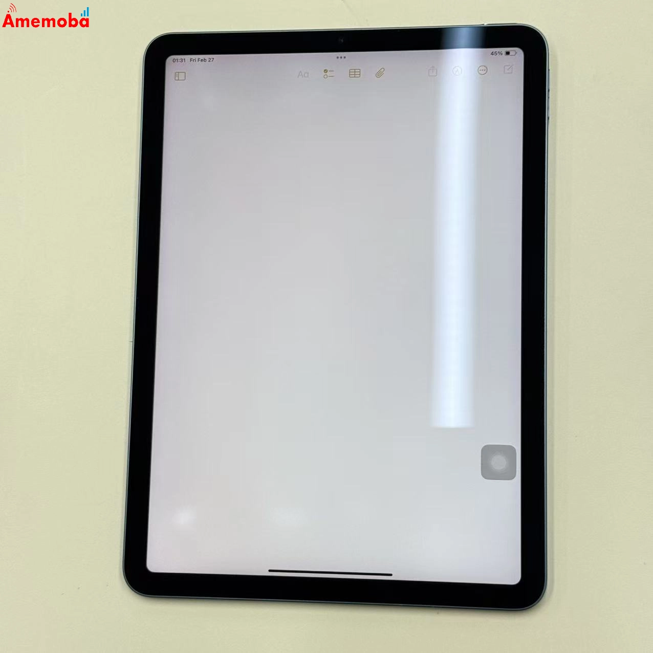 iPad Air 第5世代 Wi-Fiモデル 64GB ブルー MM9E3TA/A 訳あり品