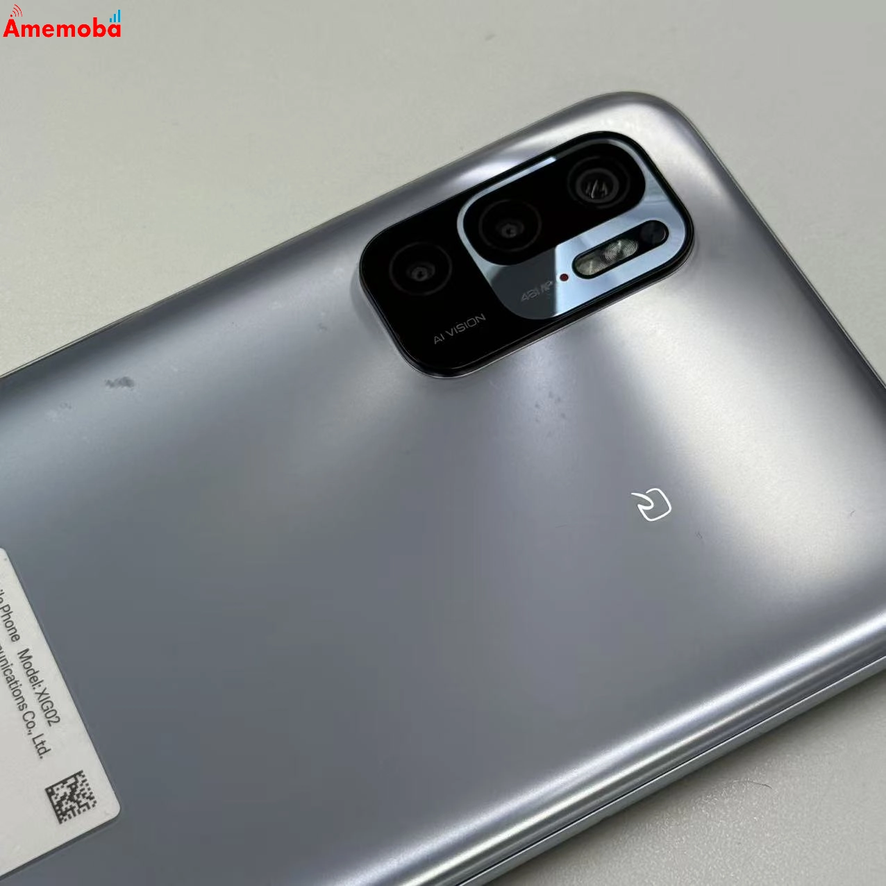 Redmi Note 10 JE 64GB クロームシルバー XIG02 AU版SIMフリー au