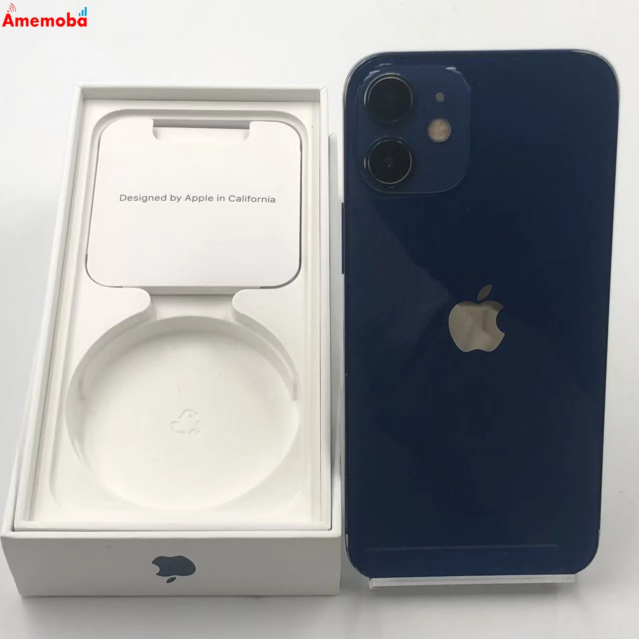 iPhone12 mini 64GB ブルー MGAP3J/A docomo版SIMフリー 訳あり品