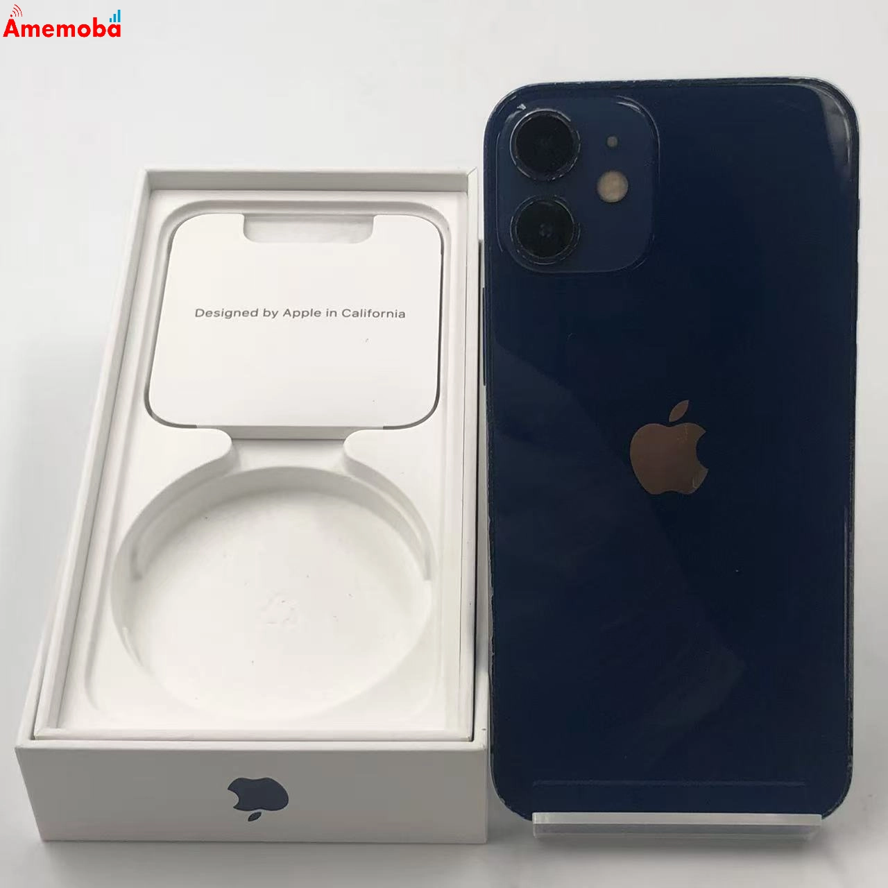 iPhone12 mini 64GB ブルー MGAP3J/A AU版SIMフリー 訳あり品 au