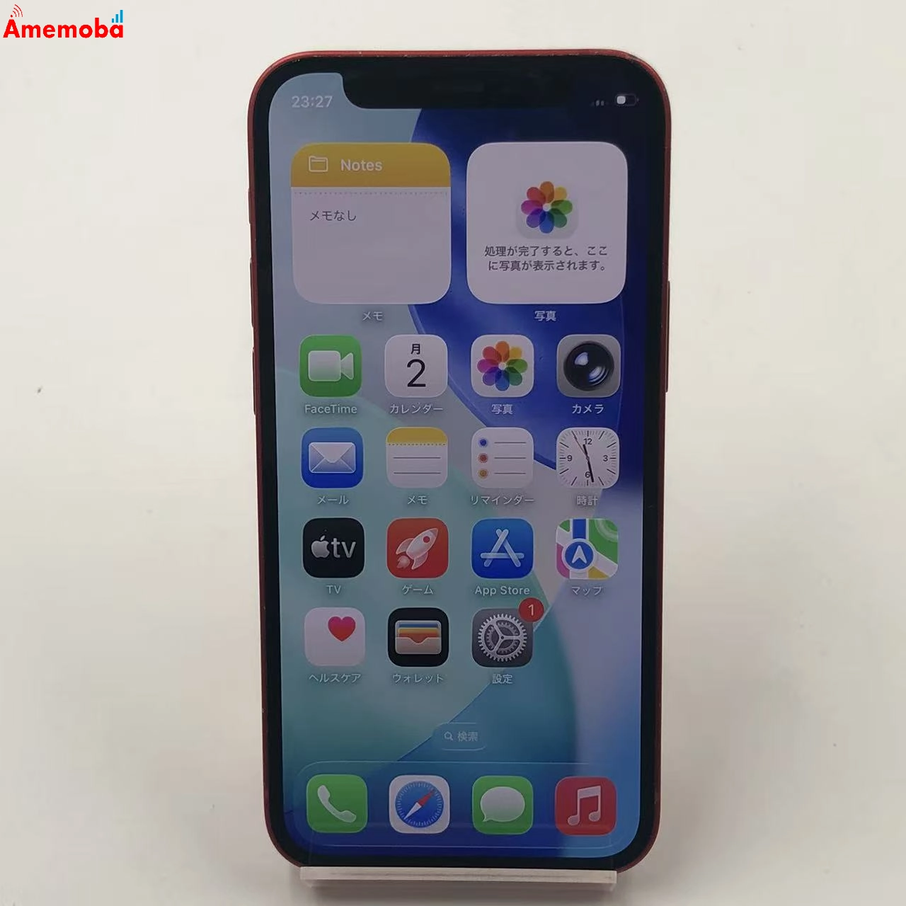 iPhone12 mini 128GB Product Red MGDN3J/A AU版SIMフリー 訳あり品 au