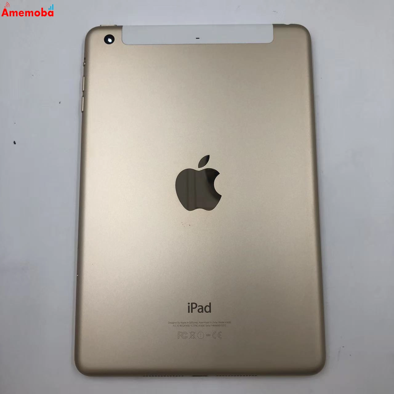 iPad mini 3  Wi-Fi+Cellular 16GB ゴールド 3A138J/A au 美品 ブルー