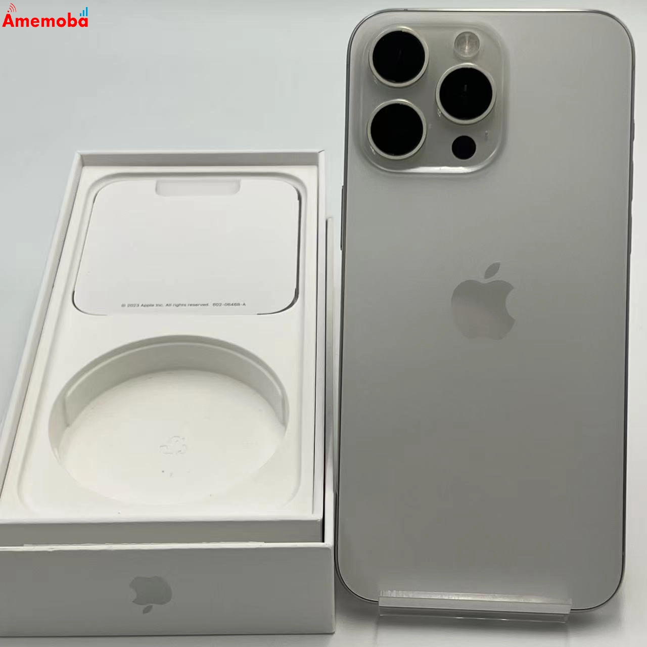 iPhone15 Pro Max 256GB ホワイトチタニウム MU6Q3J/A AU版SIMフリー au