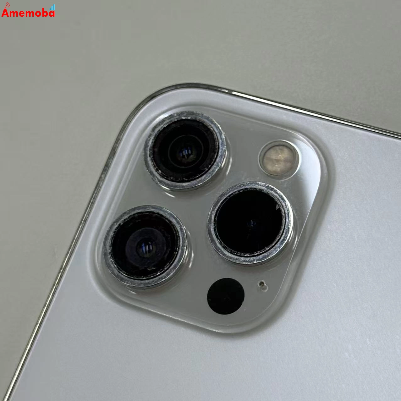 iPhone12 Pro Max 512GB シルバー MGD43J/A AU版SIMフリー ジャンク品 au