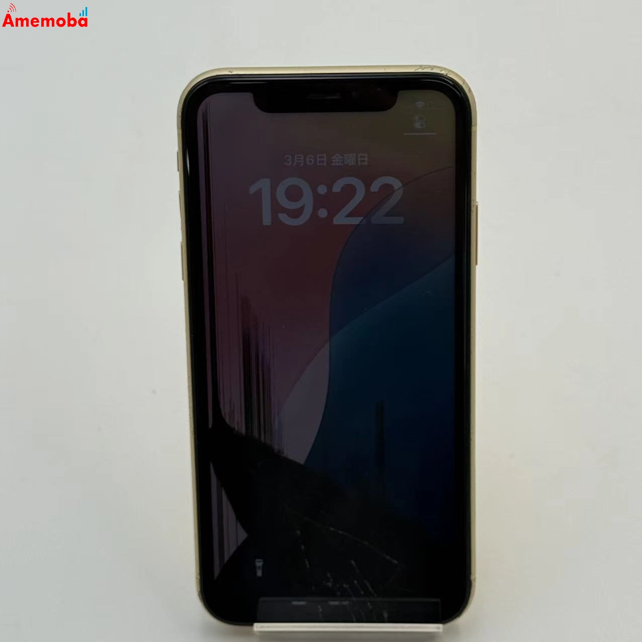 iPhoneXR 64GB イエロー MT082J/A AU版SIMフリー ジャンク品