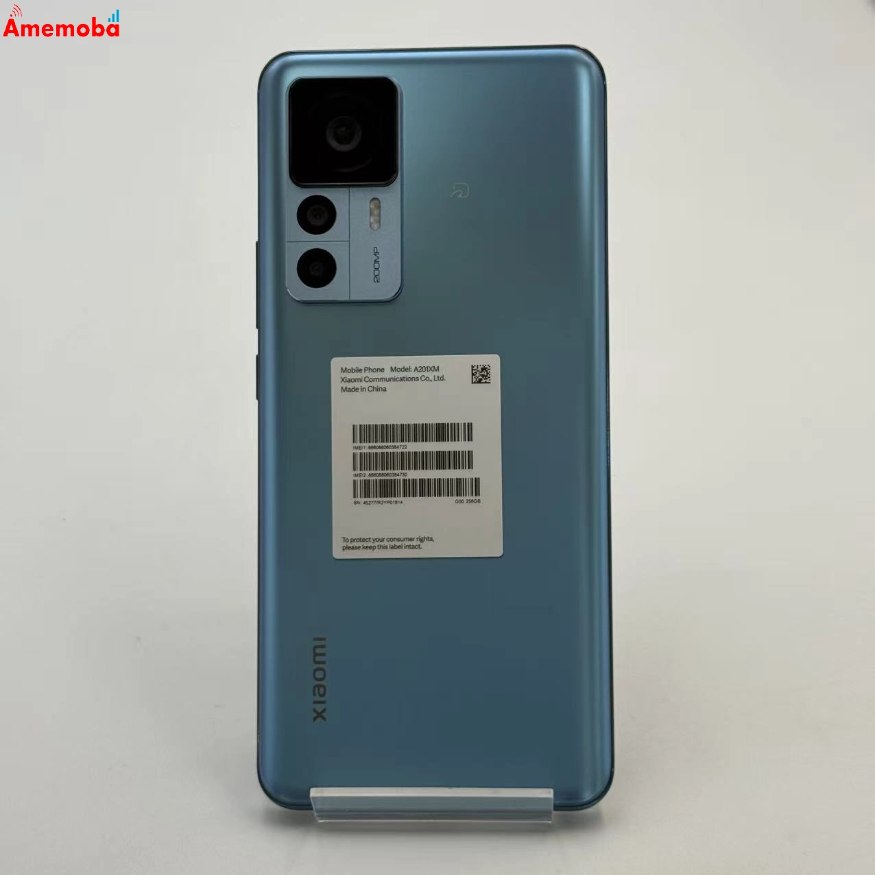 Xiaomi 12T Pro 8GB/256GB ブルー A201XM SoftBank版SIMフリー 美品