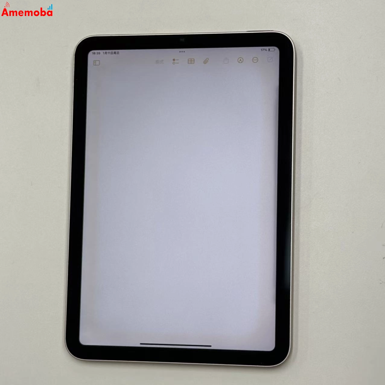 iPad mini 第6世代 Wi-Fiモデル 256GB ピンク MLWR3ZP/A ジャンク品