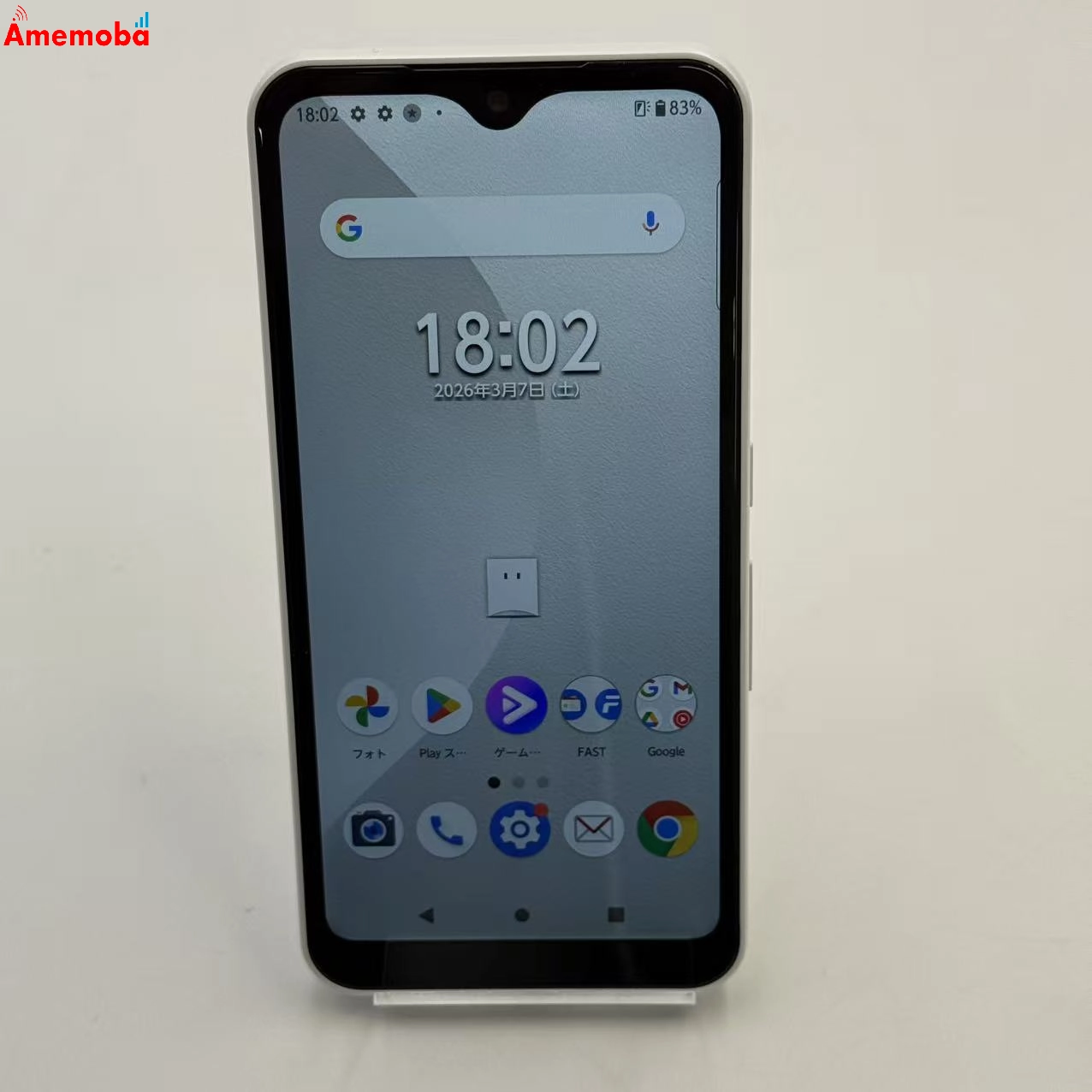 arrows We 64GB ホワイト F-51B docomo版SIMフリー 中古極美品