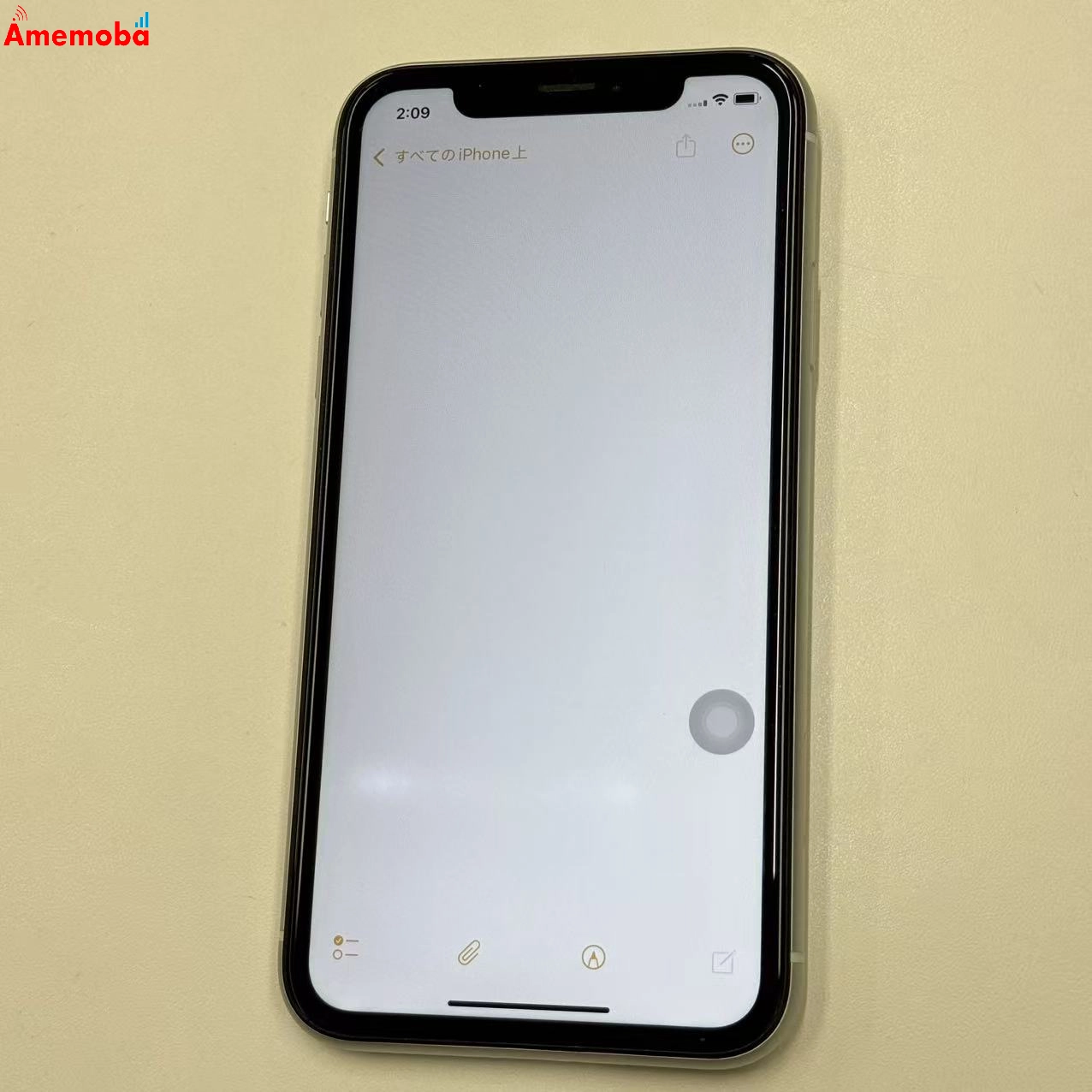 iPhoneXR 128GB ホワイト NT0J2J/A docomo版SIMフリー ジャンク品