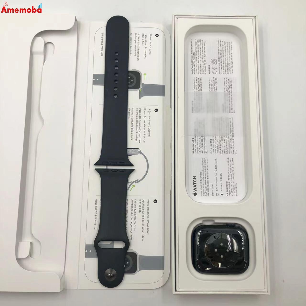 Apple Watch Series9 45mm GPSモデル 64GB ミッドナイト MR9A3J/A 極美品
