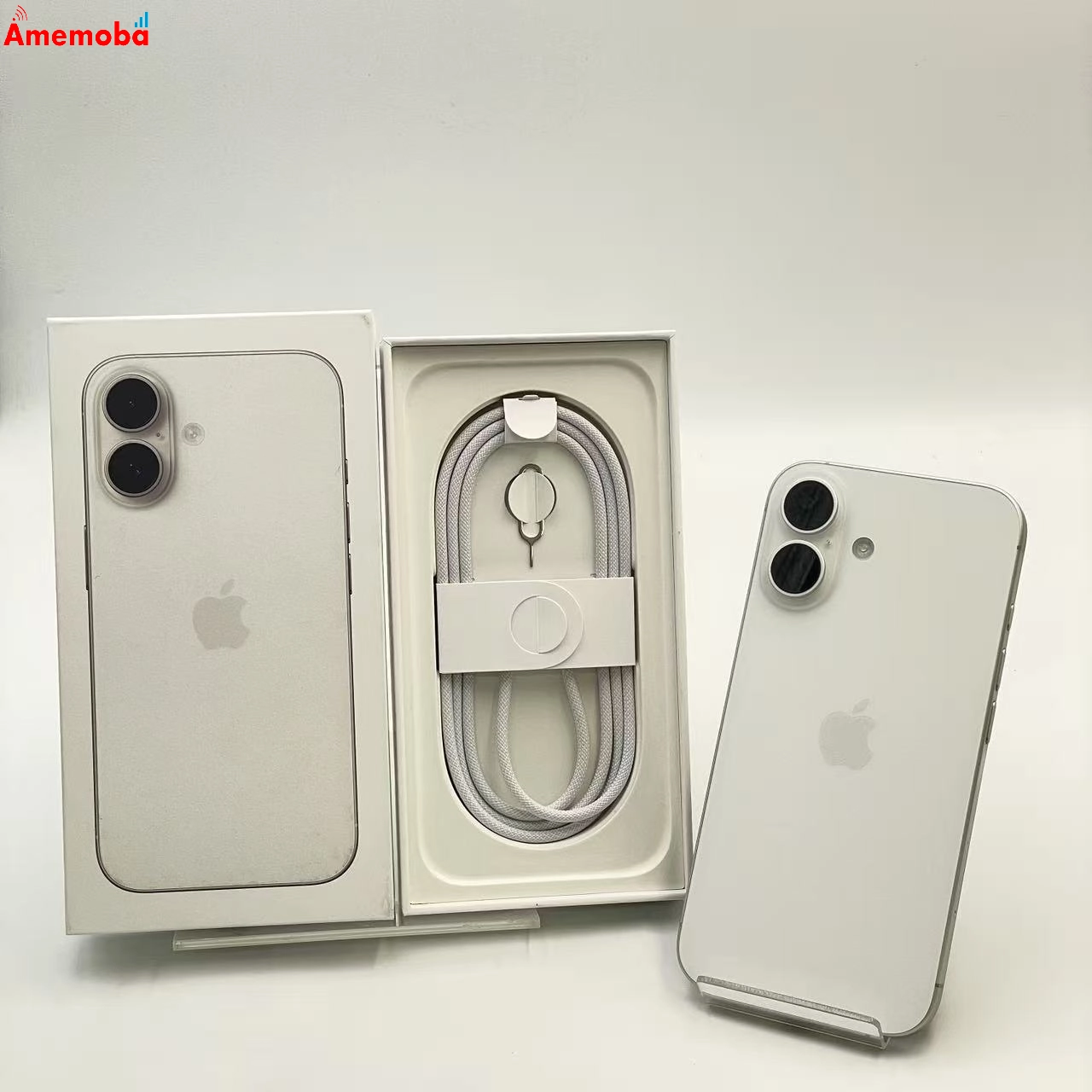 iPhone16 256GB ホワイト MYDX3J/A Apple版SIMフリー 美品