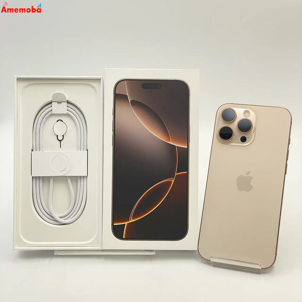 iPhone16 Pro Max 256GB デザートチタニウム MYWJ3J/A SoftBank版SIMフリー 新品同様