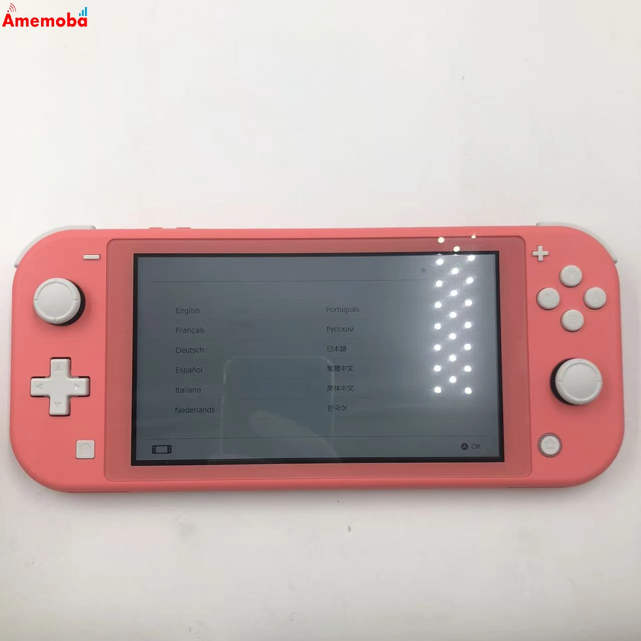 Nintendo Switch Lite 2020年モデル 32GB コーラル HDH-S-PAZAA 極美品